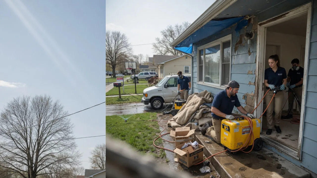 Basement Flood Cleanup in Old Fort, TN near me